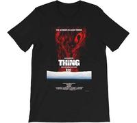 CLINSIS The Thing John Carpenter Horror Movie Thriller Funny Graphics GiftMen Girls Unisex Black L