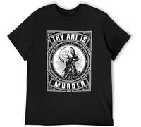 CLINSIS Thy Art is Murder Mens Flesh and Soul T Shirt Black M