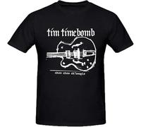 CLINSIS Tim Timebomb Choo Choo Chboogie Men's T Shirt Unisex Clothing Black XXL