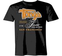 CLINSIS Tonga Room San Francisco Ca Vintage Tiki Bar Men's T Shirt Unisex Clothing Black S