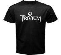 CLINSIS Trivium Metal Simple Logo Ascendancy Men's T Shirt Unisex Clothing Black M