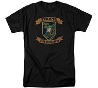 CLINSIS Tropic Thunder Action Comedy War Movie Men's T Shirt Unisex Clothing Black 3XL