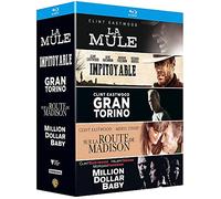 Clint Eastwood acteur - Coffret : La Mule + Gran Torino + Million Dollar Baby + Impitoyable + Sur la route de Madison [Francia] [Blu-ray]