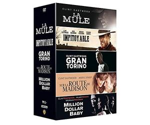 Clint Eastwood acteur - Coffret : La Mule + Gran Torino + Million Dollar Baby + Impitoyable + Sur la route de Madison [Francia] [DVD]