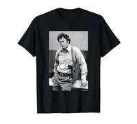 Clint Eastwood Magnum Force Dirty Harry por Julian Wasser Camiseta, Hombre, Negro, S