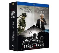 Clint Eastwood - Portraits de Héros - Le 15h17 pour Paris + Sully + American Sniper [Francia] [Blu-ray]