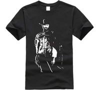 Clint Eastwood T Shirt Clint Eastwood T-Shirt Streetwear S-3XL tee Shirt Short Sleeves Funny Printed Mens Cotton Top tee_011 Black
