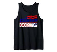 Clinton Gore Vintage Político Bill Clinton 92 Camiseta sin Mangas