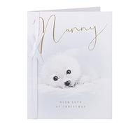 Clintons: Snowy Seal - Tarjeta de Navidad para niñera