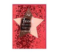 Clintons: Tarjeta de Navidad con diseño de estrella grande