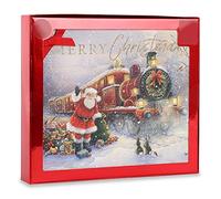 Clintons: Tarjetas de Navidad tradicionales, 10 unidades