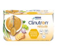 Clinutren Soupe Veloute Poireaux Pommes de Terre 4 X200 ml