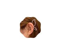 Cliory Pendientes de mariposa para mujer, diseño de elfo, sin perforación, 2 unidades