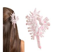 Clip À Griffe De Conque, Clips De Griffe, Coiffure CLLAW | Accesorio De Cheveux Créatif | De Courbe Fluide, Ce Clip À Pour Le Mariage Les Vacances, Deportes, Deportes, La Fête, La Mâchoire Pour