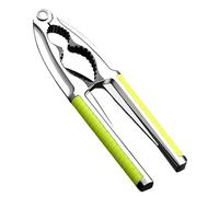 Clip abierto de castaña, galleta de nuez - Pinzas de nogal de metal resistente - Abrelatas de castaño portátil del Gadget de cocina casera, herramientas multifuncionales de pelado de castaño para cui