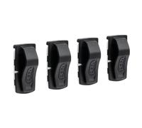 PETZL - Clips para linterna UNI ADAPT - Unisex, Negro, Talla Única