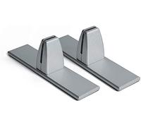 Clip ajustable para pantalla de privacidad, Clips de aleación aluminio for mampara escritorio, paquete 2, multicolor(Silver)