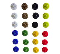 CLIP BIB RUNNERS - Imanes en curso, clips para equipos de carreras | 12/24 piezas que manejan imanes de eventos, poseedores de atletas magnéticos para eventos de baile, esquí, ciclismo, patinaje, 24