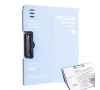Clip Board - Portapapeles horizontal, carpeta de almacenamiento de restaurante | Soporte legal para bloc de notas A4 en formato carta, organizador de documentos de oficina, portapapeles