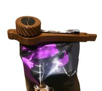 Clip Café - Reducción Oxigenación, Equipo Sellado Bocadillos Longitud 24cm, Dispositivo Abrazadera Conservador Seco, Estructura Impresa 3D Agarre Cereales | Utilidad Cierre para Baristas & Chefs