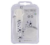Clip Chupete Twistshake Blanco