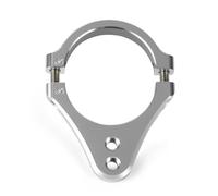 Clip de 28 mm en horquilla para amortiguador de dirección motocicleta CNC aluminio personalizar abrazadera delantera señal de giro luz soporte de montaje 1 unids