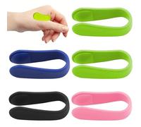 Clip de Acupresión,5 Piezas para Alivio de Migraña y Dolor de Cabeza,Masajeador de Shiatsu Portátil para Aliviar Estrés y Ansiedad,Sencillo y Eficaz(Rosa,Verde,Negro,Azul)