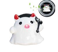 Clip de aire para coche, difusor de aire para coche, ambientador de coche, ambientador de coche, ambientador de coche, fantasma de calabaza, clip de ventilación, aroma de coche, accesorios interiores