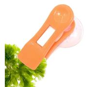 Clip De Algas Para Peces De Agua Salada, Clip De Ventosa De Acuario,Clip De Succión Para | Práctica Pinza De Succión Para, Soporte De Alicates De Algas Con Ventosa Para Peces De E