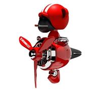 Clip de ambientador de aire de caricaturas del automóvil - Shaking Head Car Fragance Clip, linda decoración de perfumes | No se preocupe por las baterías de instalación, clips cruzados de silicona ade