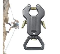 Clip de arnés para perros: conector de lino duradero para perros, bloqueo rápido | Mosquetón resistente al descanso para correa de perro, accesorios para perros, agilidad, paseos y caminatas diarias