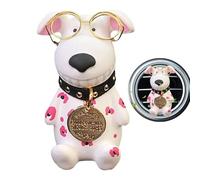 Clip de aromaterapia para coche - Clip de ventilación para perro, ambientador, decoración interior con esencia fragante | Bonito accesorio para salidas de vehículos que favorece un agrada