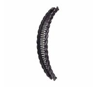 Clip de banana Ponytail - Flexible Hair Clinching Accessory, Stylish Fishtail Texture Grip, Large Capacity Holder For Thick Textured Locks, Easy To Fastener For Natural Waves And Straightened Hair