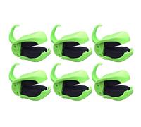 Clip de barra de genérico - Multi-Functional 6-Piece Anti-Slip Fish Supplies, Reusable Rod Holder | Gear for Seawater, River, Lake, Stream | Shallow Jigging, Trolling, Casting, Holiday Party
