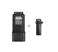(Clip de batería 1P) Walkie Talkie serie BL-5 UV-5R Batería de iones de litio de gran capacidad 3800