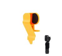 Clip de bloqueo compatible con Insta360 Luna Ultra, soporte estabilizador de fijación antivibración para cámara de mano, protección de almacenamiento de viaje (naranja)