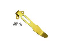 Clip de bolsillo fino sin deslustre para cortador de doblado con 3 tornillos, herramienta de sastrería, clip de bolsillo resistente a la oxidación