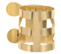 Clip de boquilla de saxofón de metal, piezas de sujeción de latón para instrumentos de viento, accesorio profesional para boquilla de saxofón