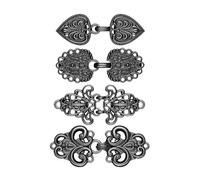 Clip de bufanda decorado con ribete permanente contra el suelo, joyería de metal, esencial para ropa profesional y reuniones formales, clip seguro para chales, I, como se describe