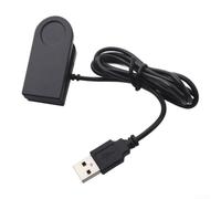 Clip de cable de carga para Garmin 910XT 310XT 405 405CX 410, cable de | Materiales ABS, longitud de 1 m, compatible con Garmin 405 410, resistente al desgaste, fácil de conectar