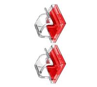 Clip de cable que ahorra espacio, parte trasera adhesiva, resistente, fácil instalación para organizadores de cables profesionales de espacios de trabajo