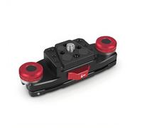 Clip de Cámara con Placa de Liberación Rápida en V, Clip de Cámara de Captura, Soporte de Montaje de Cámara con Correa para Mochila con Tornillo de 1/4, para Cámara sin Espejo