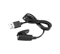 Clip de carga diseñado para Garmin Approach S20/G10 GPS Golf Watch/Vivomove HR/Lily/Forerunner 230 235 630 30 35 35J 645 735xt Watch USB Data Sync Charge Dock Cable de carga (negro)