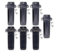 Clip de cinturón de repuesto KBH-10 para radio Kenwood TK260G TK-272G TK-388G TK-2100 TK-2118 TK-3206 TK-3207 (7 piezas)