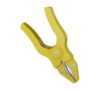 Clip de cocodrilo de gran apertura de 50 A para aplicaciones de transmisión de potencia, probador eléctrico, abrazaderas de probador eléctrico para transmisión de potencia