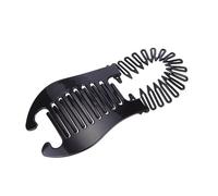 Clip de cola de caballo de doble cara entrelazado, peine de resorte para coleta de boda, soporte para coleta de novia, soporte para cola de caballo, peine de cola de caballo, peine de cola de caballo