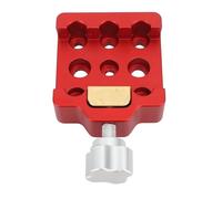 Clip de cola de milano, soporte telescópico de aleación de aluminio, 8 agujeros con tornillos de sujeción, conexión estable de alta capacidad de carga, posición ocular ajustable, ideal para astronomía