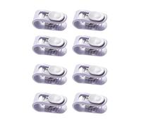 Clip de colcha 8 PCS Anti mvoimiento sin aguja ropa almacenamiento clips edredón pinza antideslizante