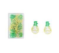 Clip De Colorido Para Chico Y Adulto Conjunto Diseños Frutas Metal Clips Colores Forma Novedosa 10 Uds.