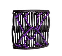 Clip de Comb Elastic Comb - Creative Hair Clip, Hair Curler Comb Clip | Stretchy Double Comb Hair Clip, Retro Hair Styling Tool, Adjustable Hair Accessories for Bun Low Ponytail Hairstyles